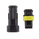 2-pin Way Sealed Car Waterproof Electrical Wire Plug Kit Insert
