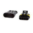 4-pin Way Sealed Car Waterproof Electrical Connector Wire Plug Kit