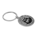 Round Car Key Chain Word Cover for "Don't Follow Me - You Won't Make It"