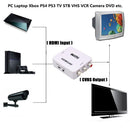 Composite 1080p HDMI to RCA Audio Video AV Adapter Converter for HDTV DVD