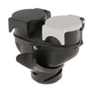 13 pin to 7 pin Twin 12n + 12s Short Towing Caravan Socket Plug Adaptor
