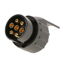 7 pin to 13 pin Twin Short Towing Caravan Socket Plug Adaptor 12V
