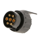 7 pin to 13 pin Twin Short Towing Caravan Socket Plug Adaptor 12V