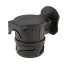 13 pin to 7 pin Twin Short Towing Caravan Socket Plug Adaptor Black