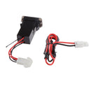 Dual LED Digital Battery Voltage Voltmeter Thermometer For Toyota Prado 120 Series