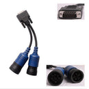 6 Pin and 9 Pin Y Deutsch Interface Adapter for NEXIQ 125032 USB Link