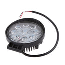 27W Round Spot Led Work Light Bar Boat Tractor Truck Offroad SUV ATV 4WD