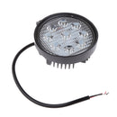 27W Round Spot Led Work Light Bar Boat Tractor Truck Offroad SUV ATV 4WD