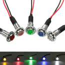 12V LED Pilot Dash Panel Indicator Light Green