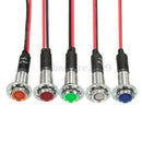 12V LED Pilot Dash Panel Indicator Light Green