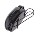 Car Vehicle Sun Visor Eyeglasses Sunglasses Spectacles Holder Clip Support - Black