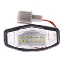 LED License Plate Light for Acura TL TSX MDX Honda Civic Accord Odyssey
