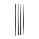 2" Titanium 50Ft Exhaust Header Heat Wrap Tape+6 Stainless Steel Zip Ties Kit