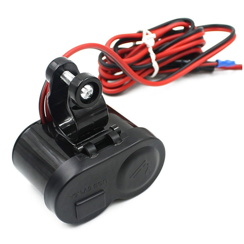 1.5A C949 USB Port Motorcycle Cigarette Lighter Power Charger Socket
