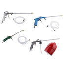 Air Engine Gun Cleaning Washer Kit Tool with 6 Siphon House Solvent Sprayer Cleaner Silver