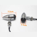1 Pair Motorcycle LED Turn Signal Lights Blinkers for Harley Chopper Cruiser