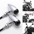 1 Pair Motorcycle LED Turn Signal Lights Blinkers for Harley Chopper Cruiser