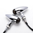1 Pair Motorcycle LED Turn Signal Lights Blinkers for Harley Chopper Cruiser