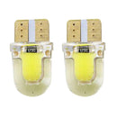 10x T10 194 W5W COB 8 SMD LED Silica Bright White License Light Bulb