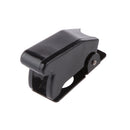 Car Black Cover Light SPST Toggle Rocker Switch Control On/Off Proctector