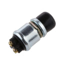 ASW-30 Momentary Ignition Switch Push Button Zinc + plastic Black 60/40 Amps