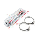 Pierced Flame Exhaust Pipe Heat Shield Cover Guard For Harley Cruise White