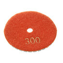 4500 Max RPM High Efficiency Sharp Wear-Resistant Granite Marble Stone Corners Polishing Pads 300 Grits 8cm