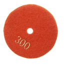 4500 Max RPM High Efficiency Sharp Wear-Resistant Granite Marble Stone Corners Polishing Pads 300 Grits 8cm