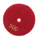 4500 Max RPM High Efficiency Sharp Wear-Resistant Granite Marble Stone Corners Polishing Pads 500 Grits 8cm