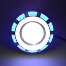 Custom High Beam Motorcycle LED Driving Headlight for Harley Suzuki Blue