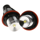 2x 3W LED Angel Eyes Halo Ring Light Headlamps White for BMW E39 E53 E59 E60