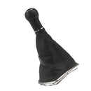 PU Leather Shifter Car Gear Shift Knob Gaitor Boot 5 Speed for VW MK4 Golf 4/GTi/R32