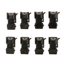 8pcs USCAR EV6 & EV14 Female to EV1 Male Fuel Injector Connectors Adapters Durable Plastic Car Body Parts Accessories Perfit Fit