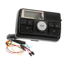 Motorcycle ATV Waterproof 3inch Handlebar Audio Stereo Speaker Kit with Remote Controller