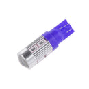 Canbus T10 5630 10SMD LED Car Side mark Door Lamp bulbs DC 12V 2W Super Blue