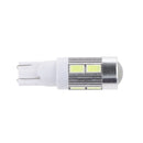 T10 5630 10SMD White Car Side Wedge Tail Parking Light Bulb Instrument Door LED Lamp