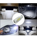 T10 5630 10SMD White Car Side Wedge Tail Parking Light Bulb Instrument Door LED Lamp