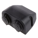 Twin way 12v in Car Boat Aux Socket Motorbike Cigarette Adapter Auxillary Dash
