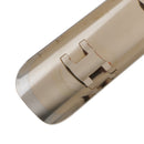 Smooth Exhaust Pipe Heat Shield Cover Guard For Harley Cruise White 22cm