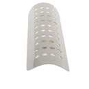 Pierced Exhaust Muffler Pipe Heat Shield Cover Guard For Harley Cruise White