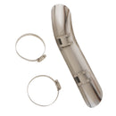 Smooth Exhaust Pipe Heat Shield Cover Guard For Harley Cruise White 27cm