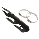 Flame Exhaust Muffler Pipe Heat Shield Cover Guard For Harley Cruise Black