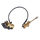 Rear Hydrauic Brake Assembly Caliper Cylinder for Dirt Pit Bike ATV 110CC