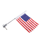 Motorcycle Antenna Flag Mount Bolts Kit United States of America for Harley