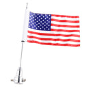 Motorcycle Antenna Flag Mount Bolts Kit United States of America for Harley
