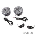 Universal 9LED Round Daytime Running DRL Car Fog Lamp HeadLight White 2PCS