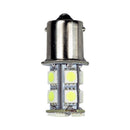 Pack of 10 White 1156 BA15S 13-SMD 5050 LED Light Turn Signal Backup Reverse Bulbs