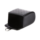 PU Leather Pouch Purse Bag Outlet Storage Bag Hanging Box Car Accessories Black