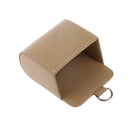 PU Leather Pouch Purse Bag Outlet Storage Bag Hanging Box Car Accessories Beige