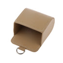 PU Leather Pouch Purse Bag Outlet Storage Bag Hanging Box Car Accessories Beige